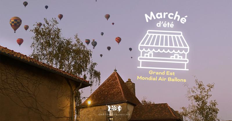 Marché gourmand festif Château de Jaulny